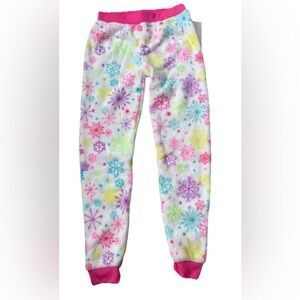 Kensie Girl Snowflake Pajama Pants - Size Medium